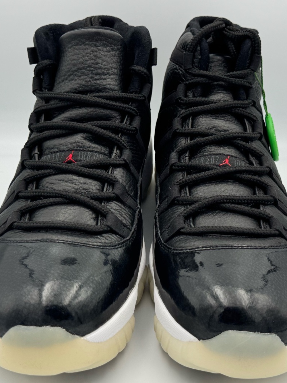 Nike Air Jordan Retro 11 OG Sneakers 378037-002 2015 Black US 10.5 - Preowned